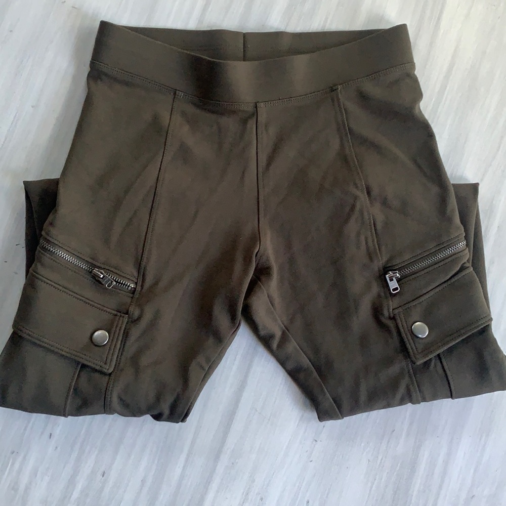 Express mid rise cargo leggings